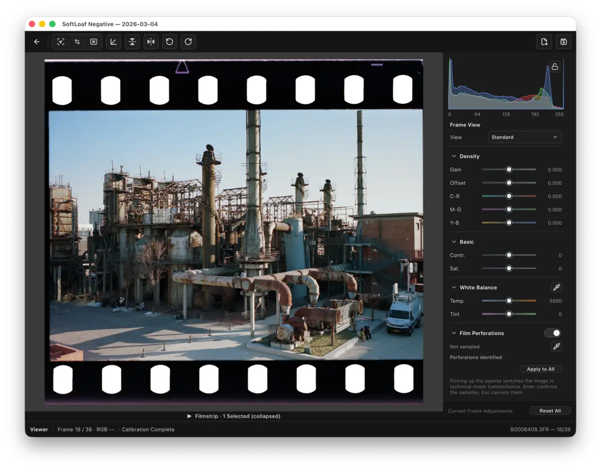Before Film Curve