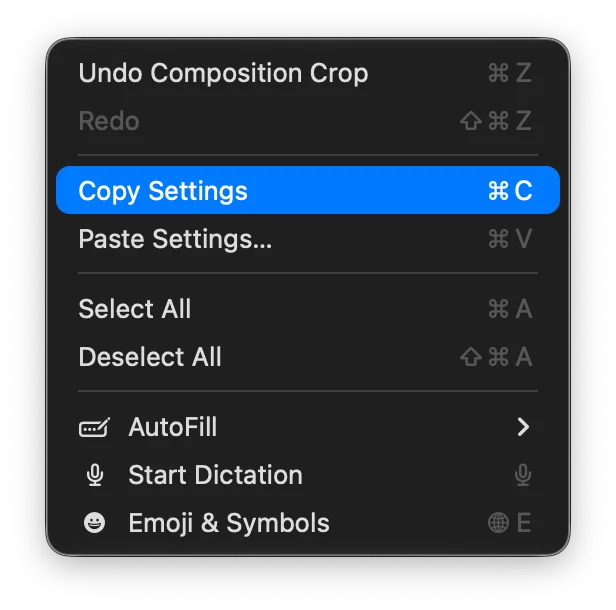 Undo an incorrect crop